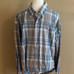 Southern Marsh Blue and Gray Checkered Shirt